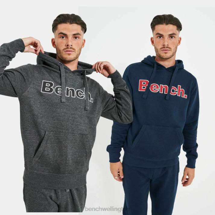 Bench Men Assorted OLLIE 2 Pack Sweat Hoodie 486038