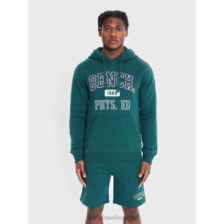 Bench Men Green HULTON Hoodie 486035