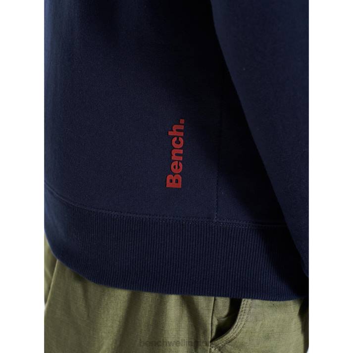 Bench Men Navy HULTON Hoodie 486037