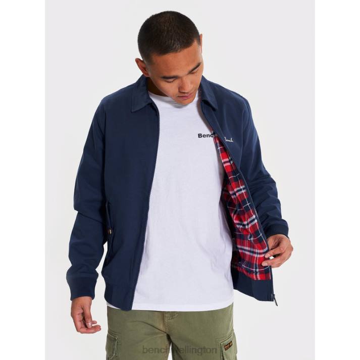 Bench Men Navy HARRINGTON Jacket 486040