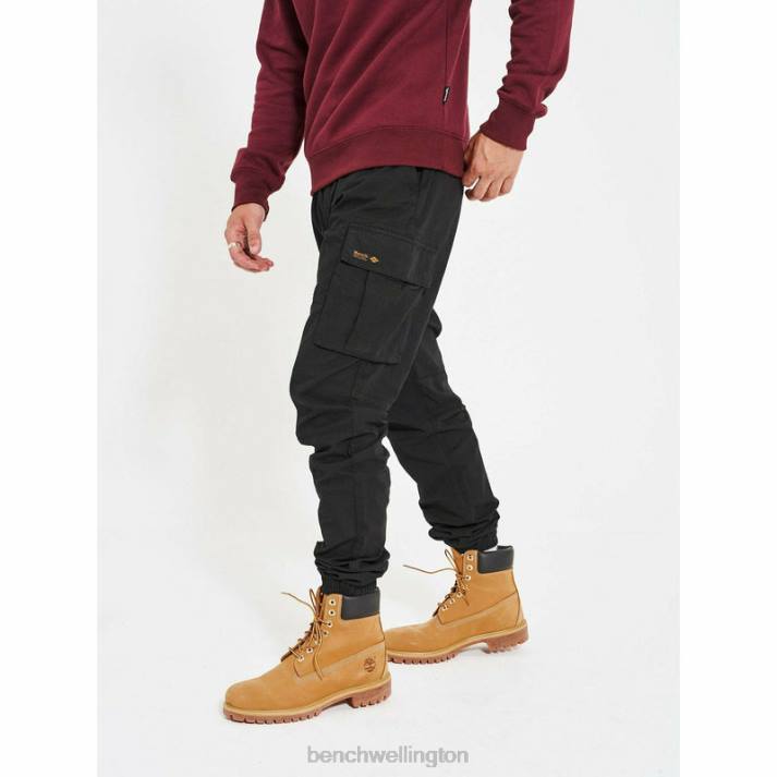 Bench Men Black DEVVIE Cargo Pants 486057
