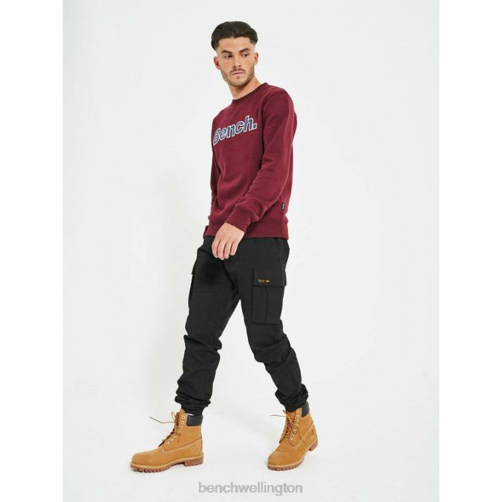 Bench Men Black DEVVIE Cargo Pants 486057