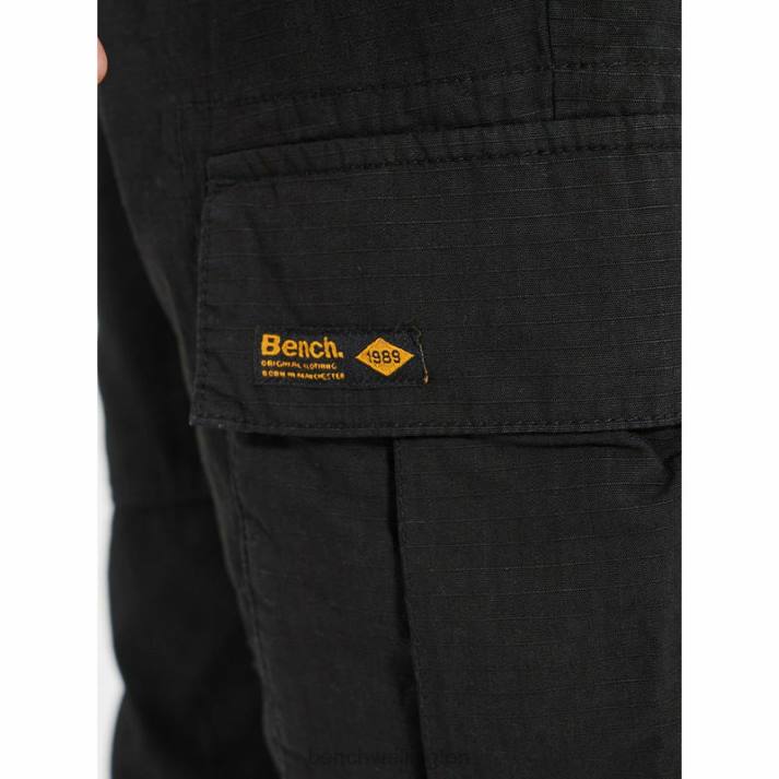Bench Men Black DEVVIE Cargo Pants 486057