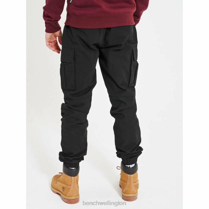 Bench Men Black DEVVIE Cargo Pants 486057