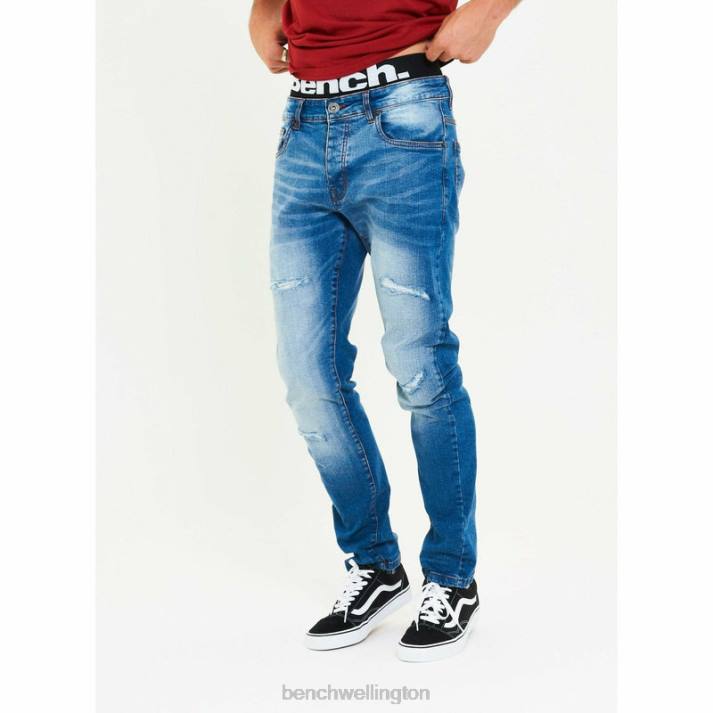 Bench Men Bright Blue AW-001 Slim Fit Jeans 486088