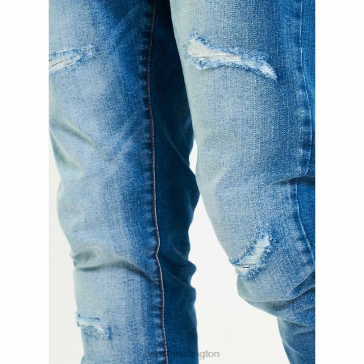 Bench Men Bright Blue AW-001 Slim Fit Jeans 486088