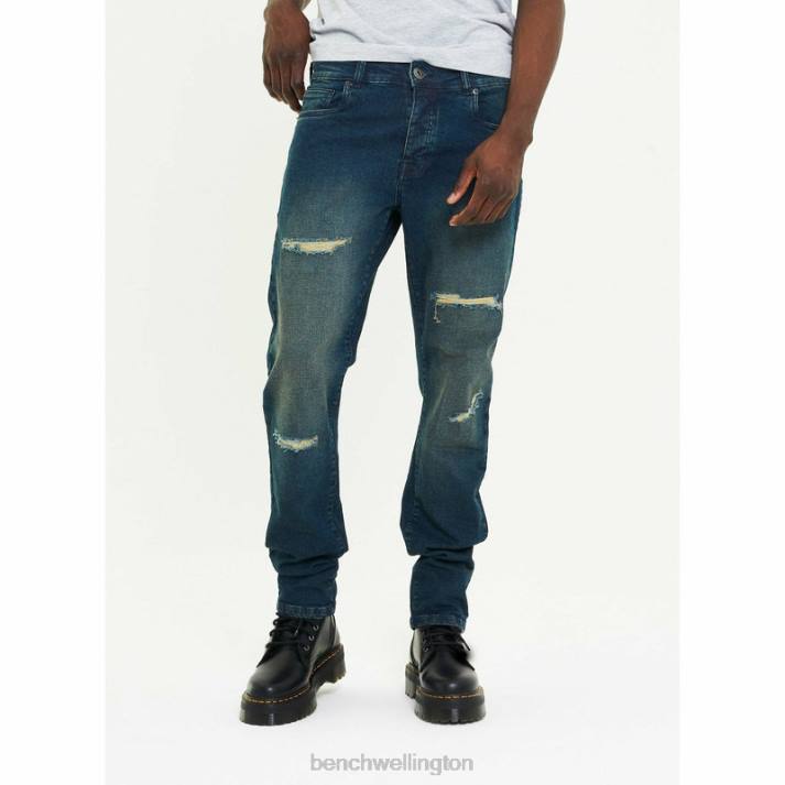 Bench Men Faded Blue AW-002 Slim Fit Jeans 486089
