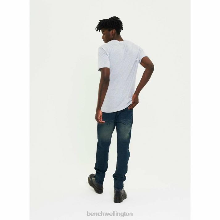 Bench Men Faded Blue AW-002 Slim Fit Jeans 486089