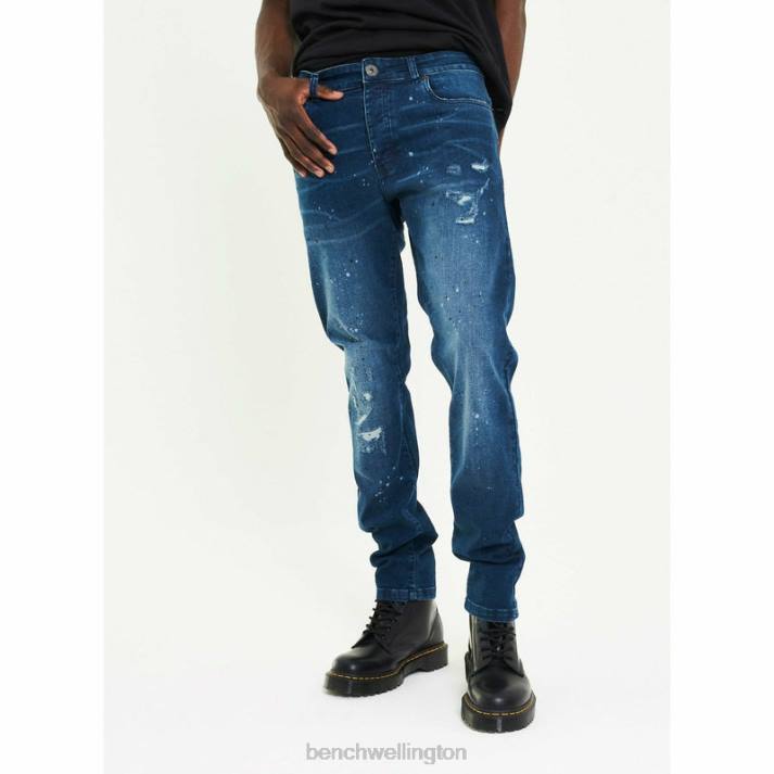 Bench Men Mid Blue AW-003 Slim Fit Jeans 486087