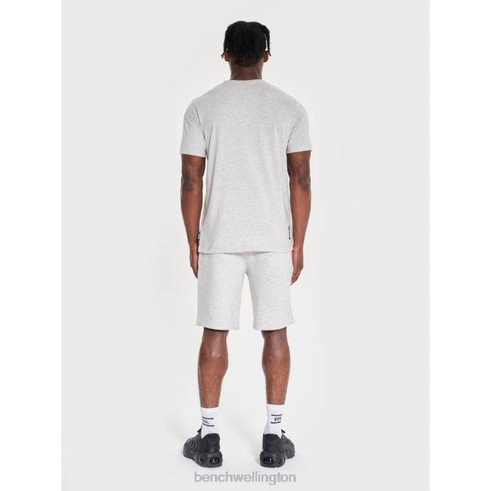 Bench Men Ecru Marl RALDO Fleece Shorts 486050