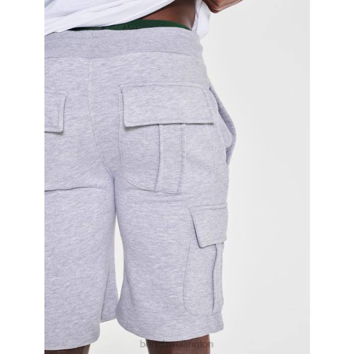 Bench Men Grey Marl CLAXTON Fleece Shorts 486051