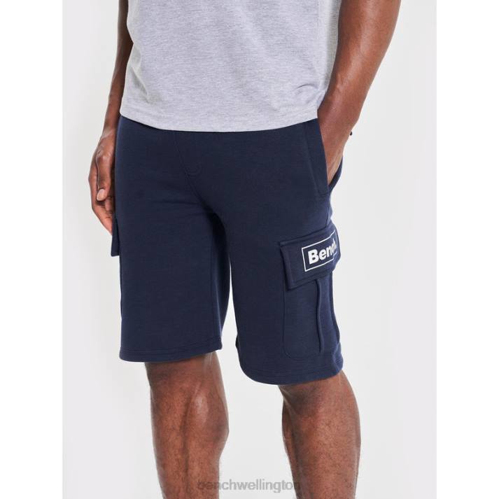 Bench Men Navy CLAXTON Fleece Shorts 486043