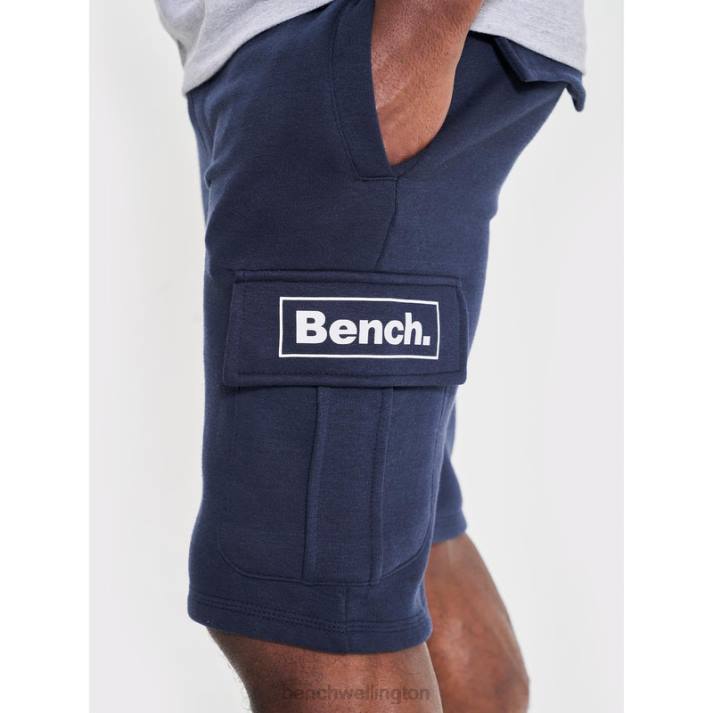 Bench Men Navy CLAXTON Fleece Shorts 486043