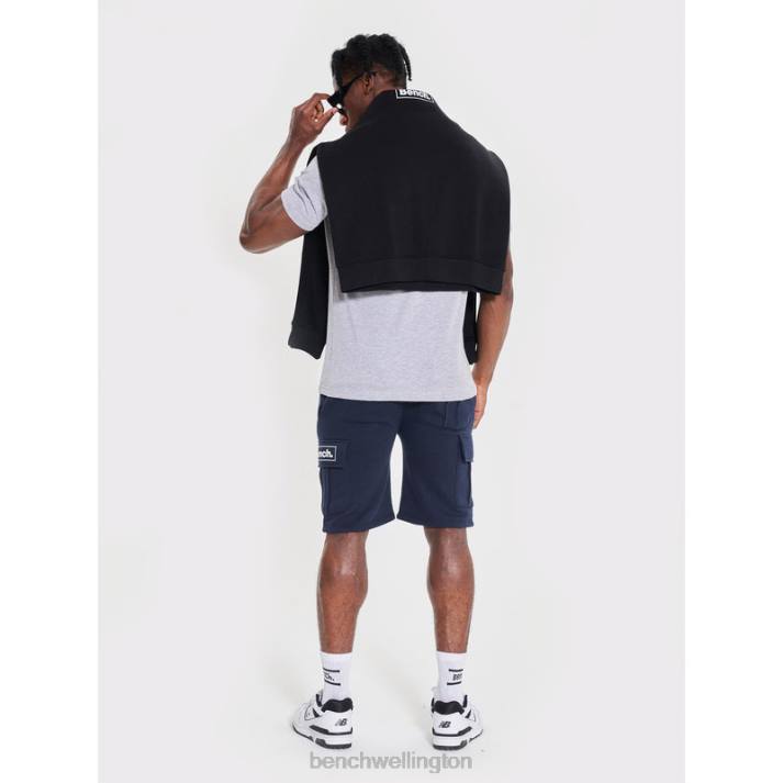 Bench Men Navy CLAXTON Fleece Shorts 486043