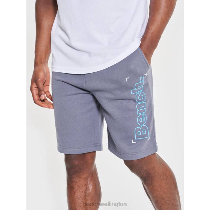 Bench Men Steel Grey SYLO Fleece Shorts 486047