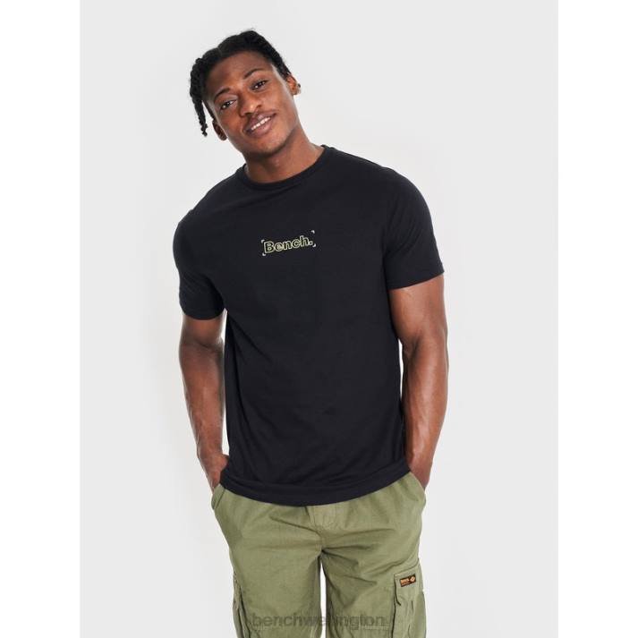 Bench Men Black JARED T-Shirt 486017