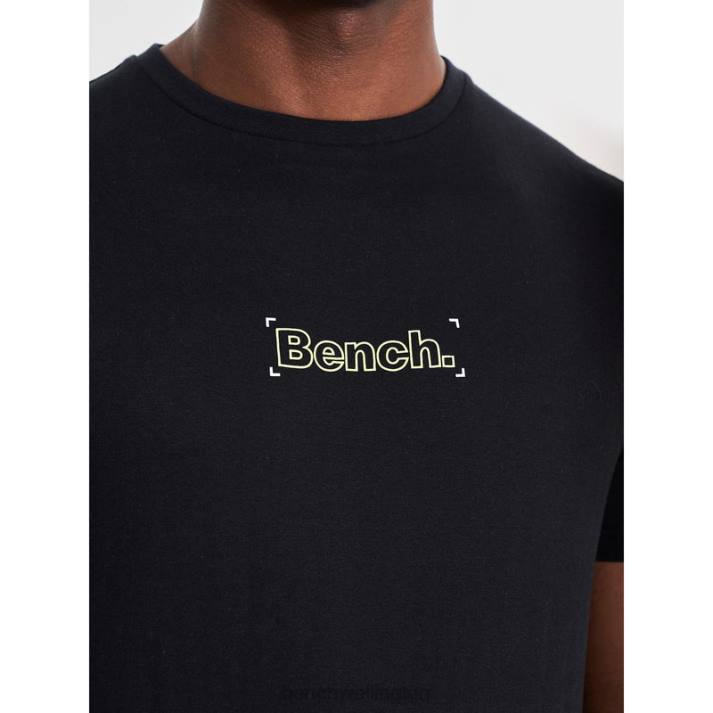 Bench Men Black JARED T-Shirt 486017