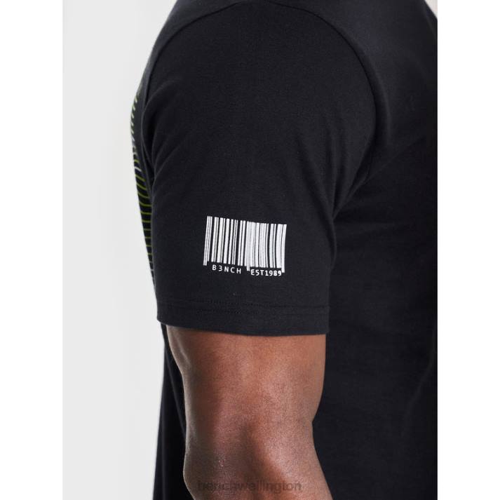 Bench Men Black JARED T-Shirt 486017