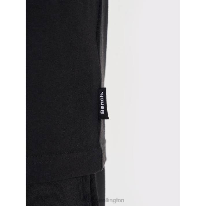 Bench Men Black NIALL Shorts & T-Shirt Set 486065