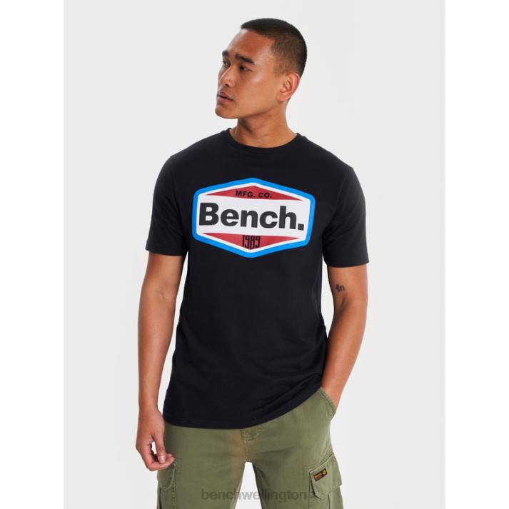 Bench Men Black THANIEL T-Shirt 486010