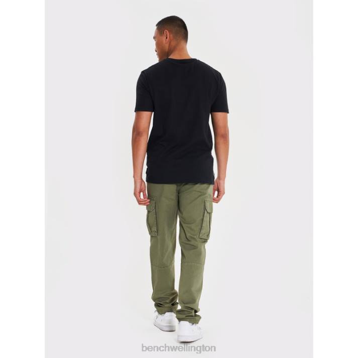 Bench Men Black THANIEL T-Shirt 486010