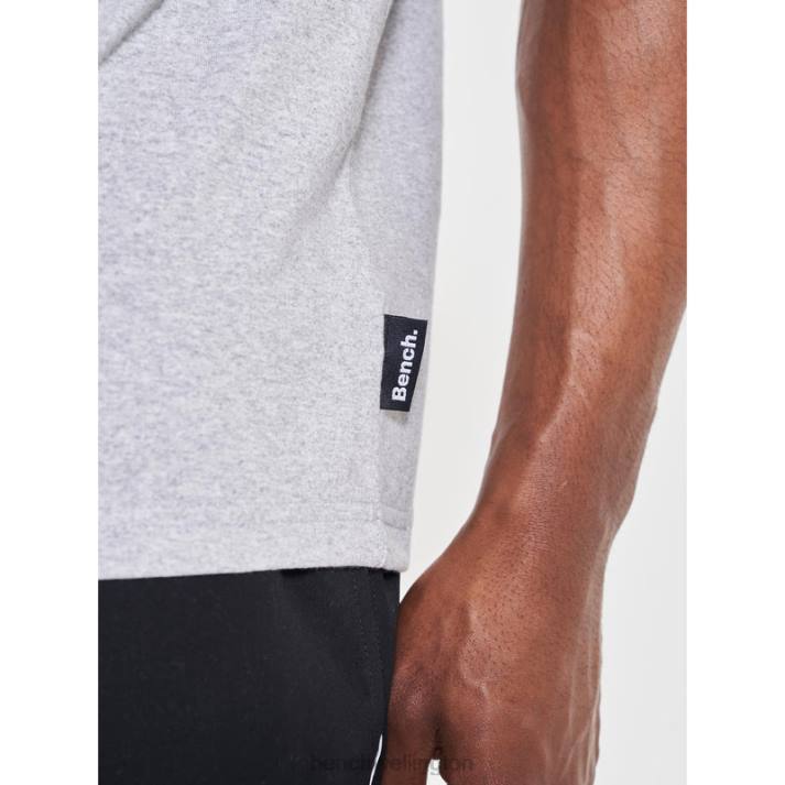 Bench Men Grey Marl THANIEL T-Shirt 48608