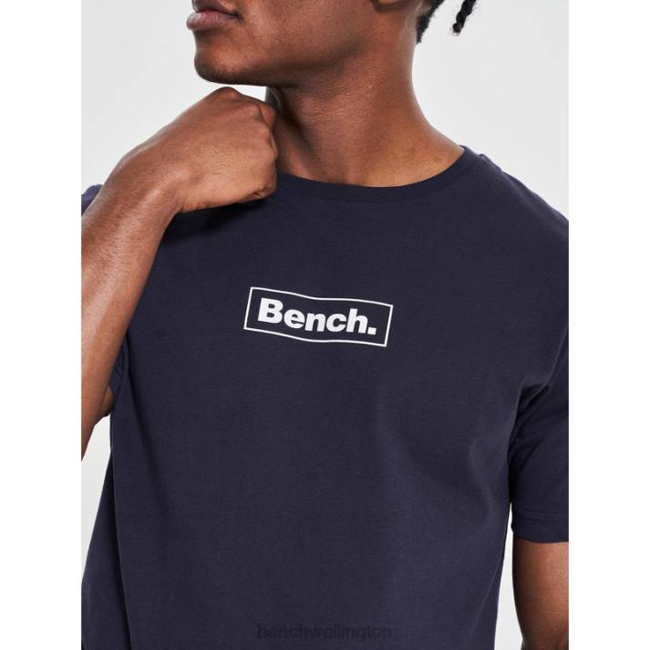 Bench Men Navy ANGUS Sustainable T-Shirt 486018