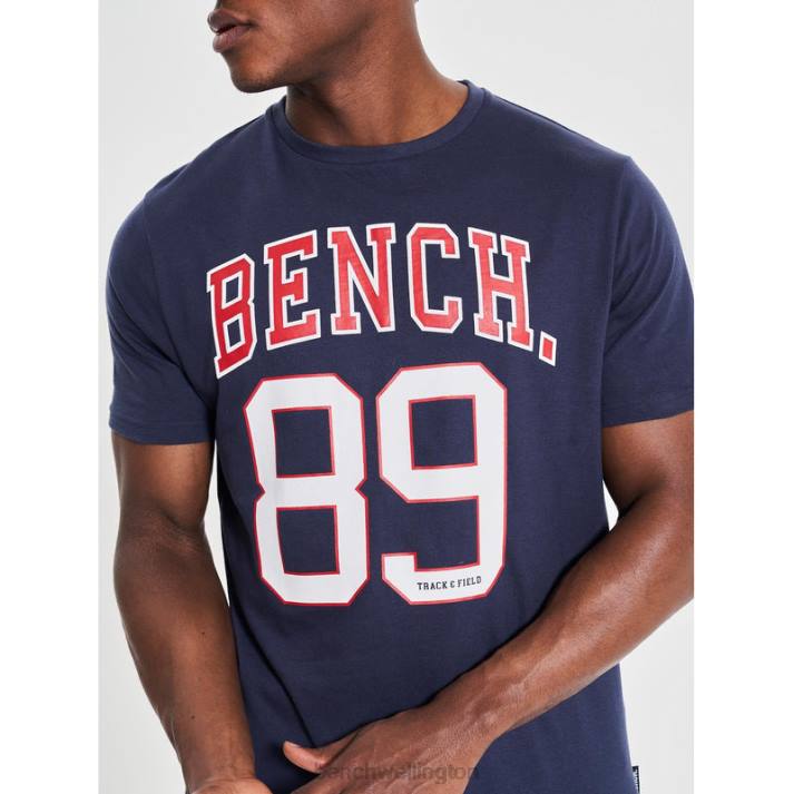 Bench Men Navy HUTTER T-Shirt 486014