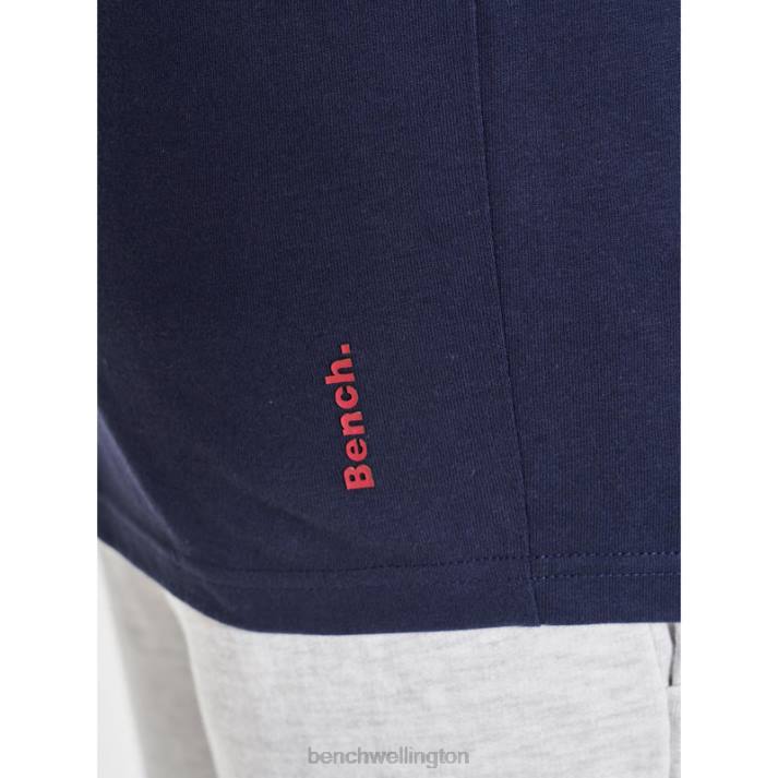 Bench Men Navy HUTTER T-Shirt 486014