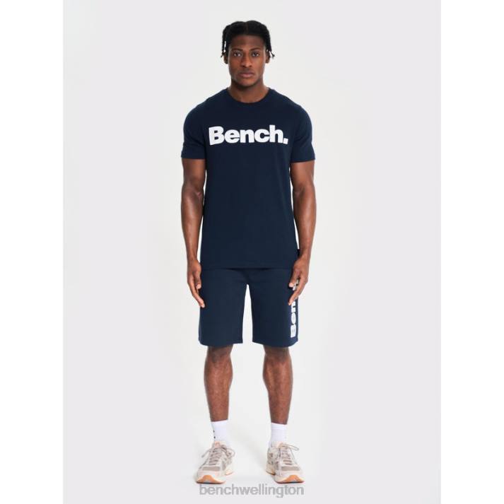 Bench Men Navy NIALL Shorts & T-Shirt Set 486066