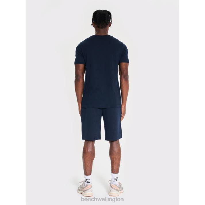 Bench Men Navy NIALL Shorts & T-Shirt Set 486066