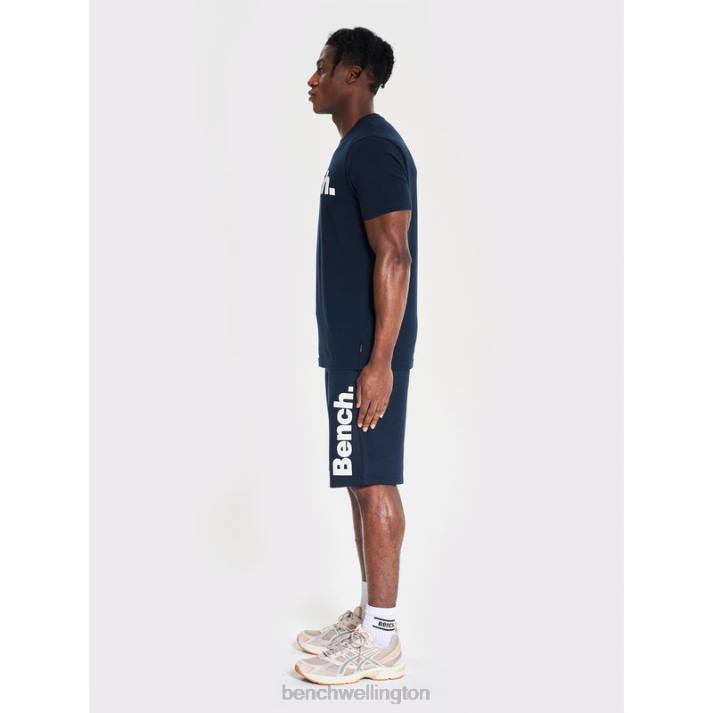 Bench Men Navy NIALL Shorts & T-Shirt Set 486066