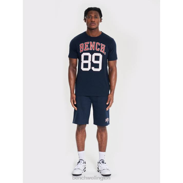 Bench Men Navy RALHUT Shorts & T-Shirt Set 486064