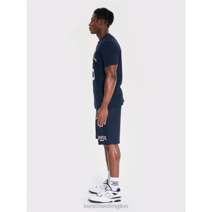 Bench Men Navy RALHUT Shorts & T-Shirt Set 486064