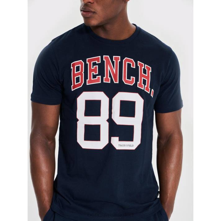 Bench Men Navy RALHUT Shorts & T-Shirt Set 486064