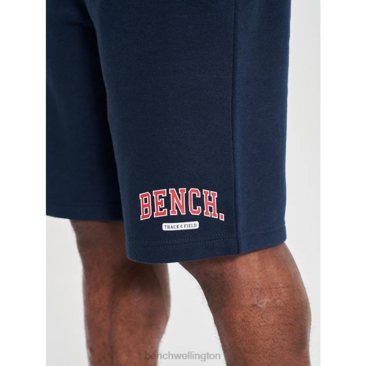 Bench Men Navy RALHUT Shorts & T-Shirt Set 486064