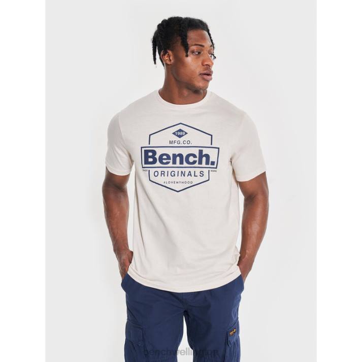 Bench Men Stone DENZO T-Shirt 48605