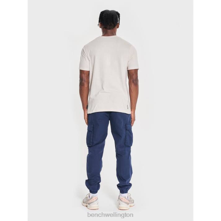 Bench Men Stone DENZO T-Shirt 48605