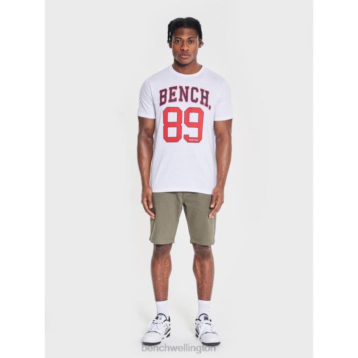 Bench Men White HUTTER T-Shirt 486016