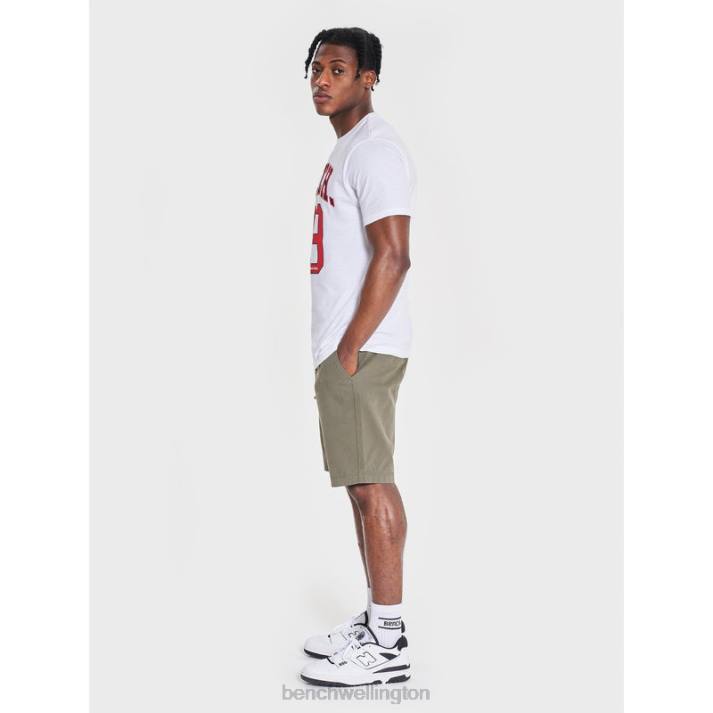 Bench Men White HUTTER T-Shirt 486016