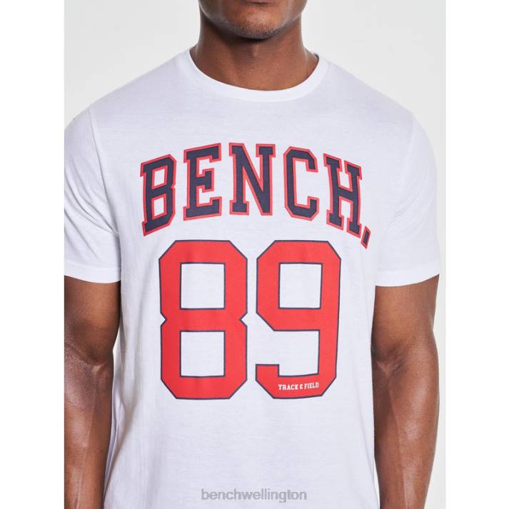 Bench Men White HUTTER T-Shirt 486016