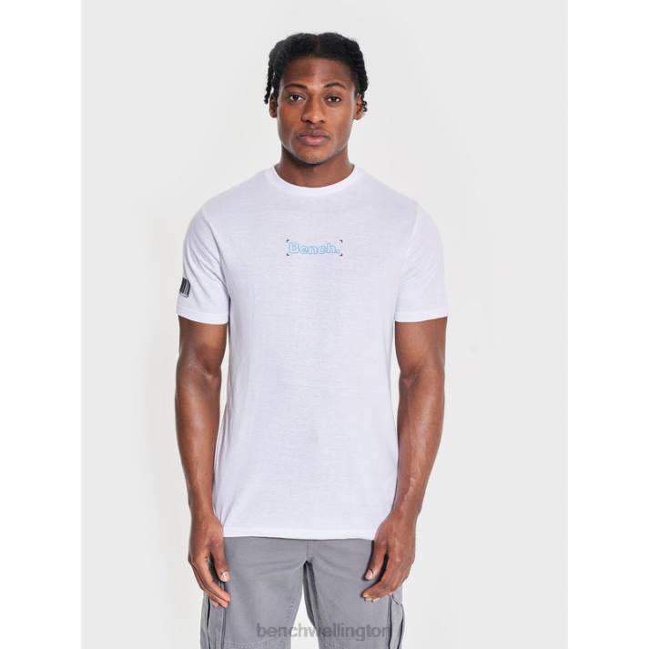 Bench Men White JARED T-Shirt 486015