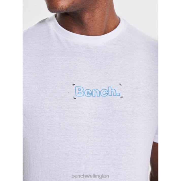 Bench Men White JARED T-Shirt 486015