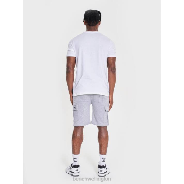 Bench Men White THANIEL T-Shirt 48609