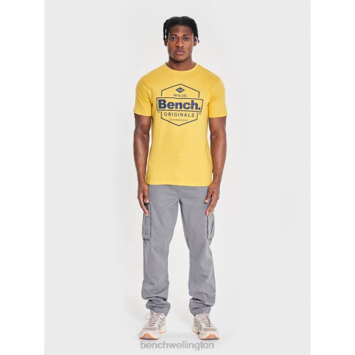 Bench Men Yellow DENZO T-Shirt 48607