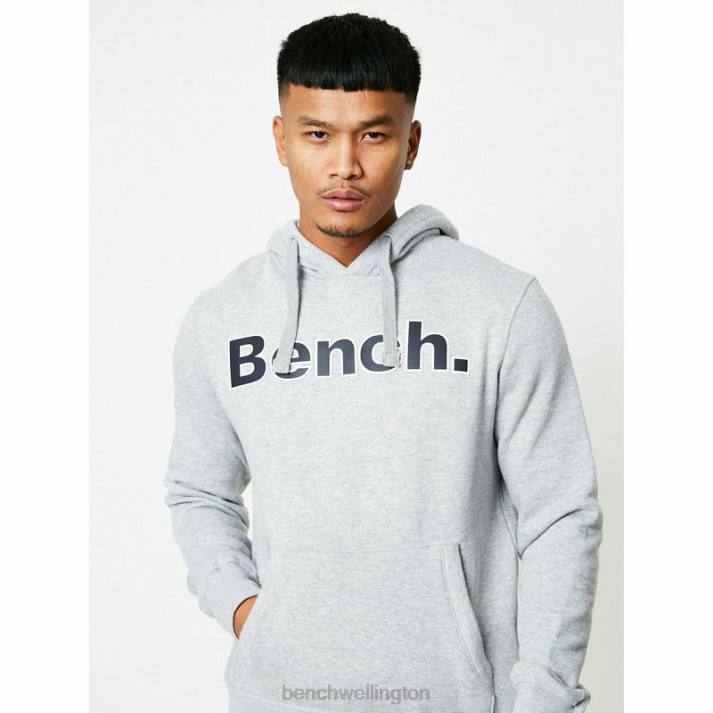 Bench Men Grey Marl AXEL 3pc Tracksuit Set 486070