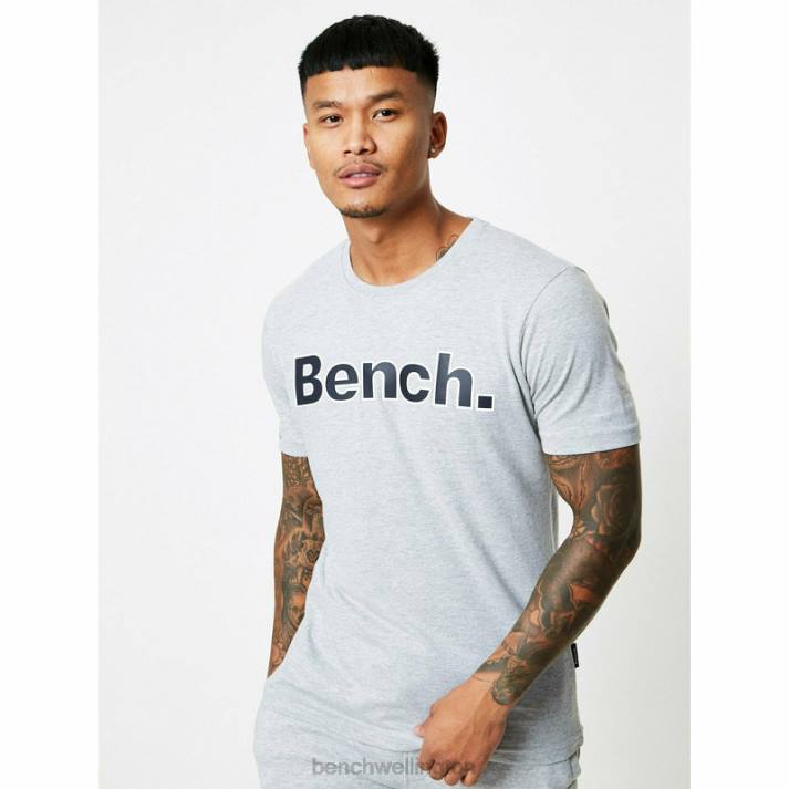 Bench Men Grey Marl AXEL 3pc Tracksuit Set 486070