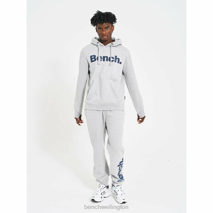 Bench Men Grey Marl MALLET 2pc Fleece Tracksuit 486067