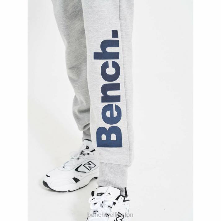 Bench Men Grey Marl MALLET 2pc Fleece Tracksuit 486067