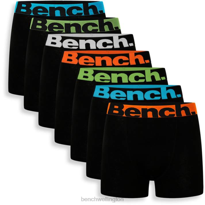 Bench Men Black DIEGO 7 Pack Boxers 486082